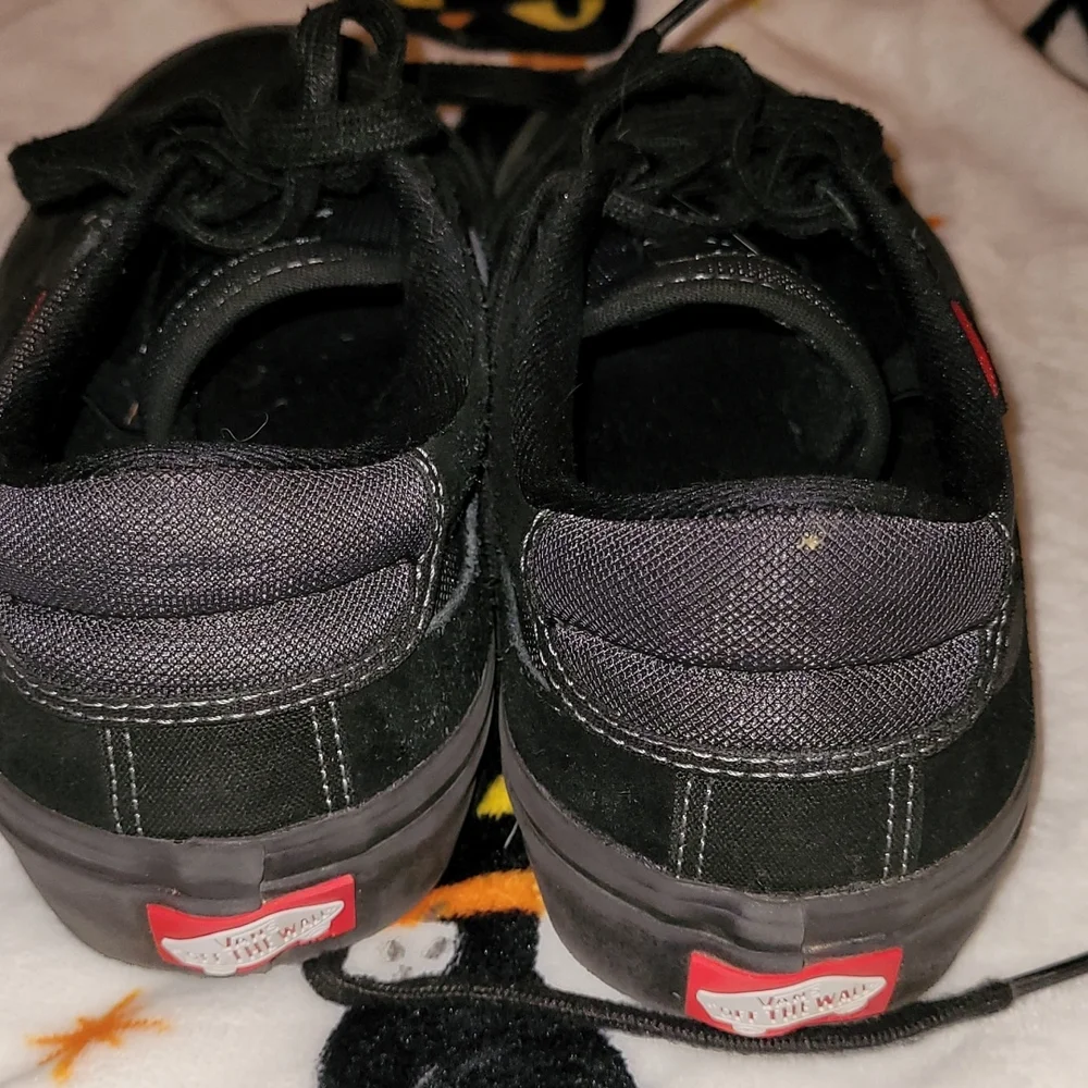 Men's Black Vans Skate Shoes Size 6.5 - Picture 5 of 8